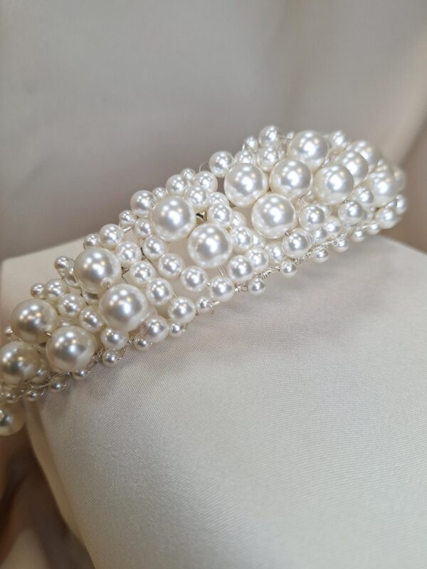 AR818 - Mabel Pearl Headband - Image 2