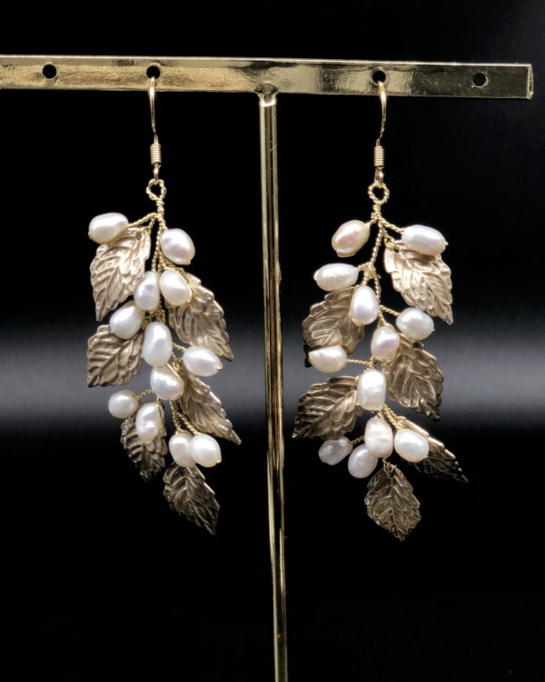 ARE772 Cora Long Earrings - Image 3